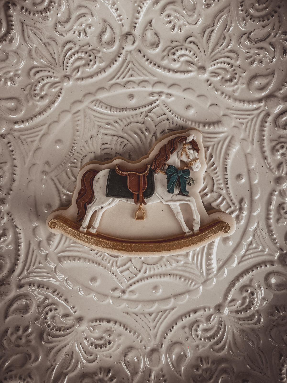Classic Rocking Horse Cookie Cutter &amp; Stamp