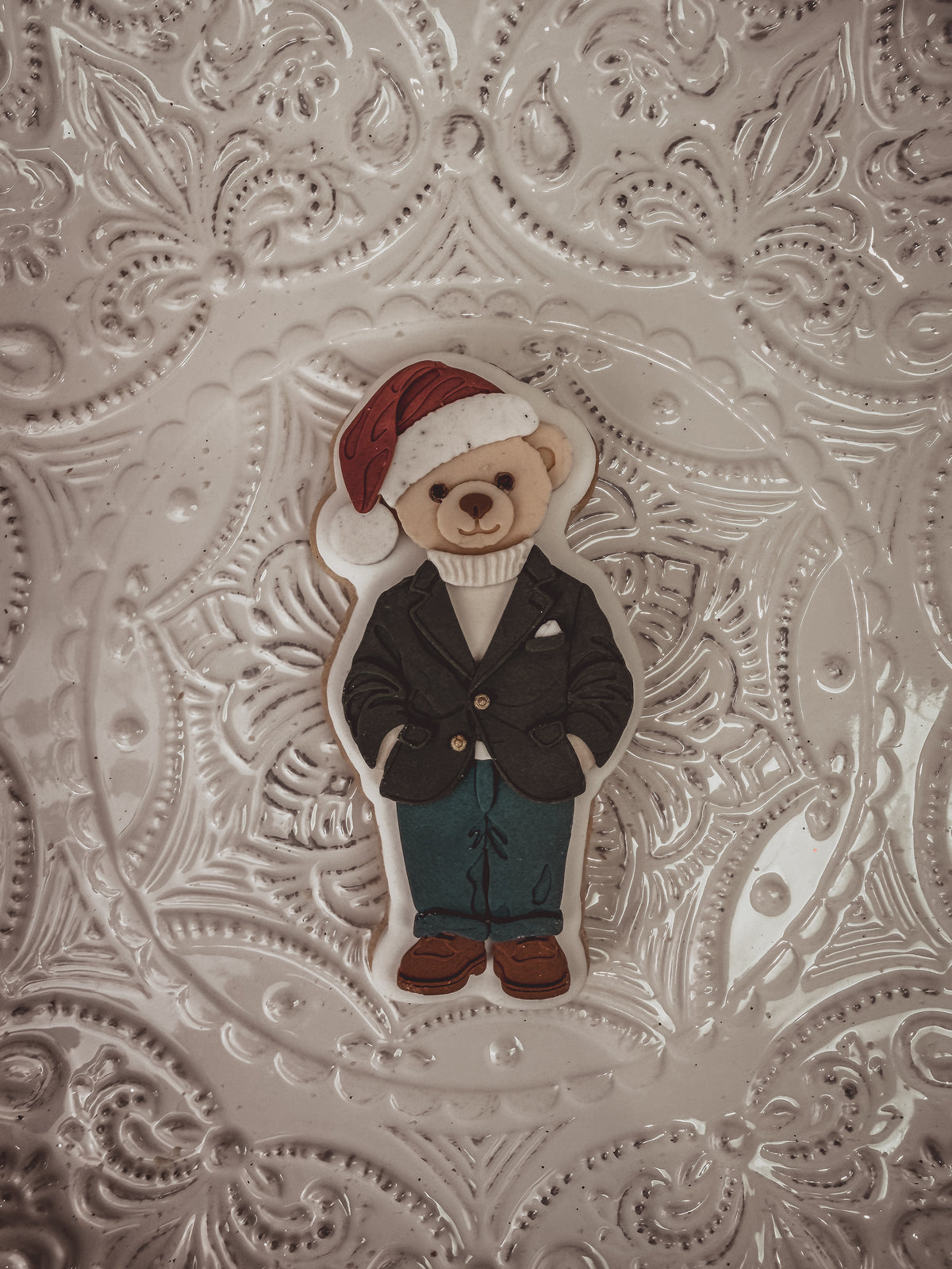 Classic Bear Blazer Cookie Cutter &amp; Stamp