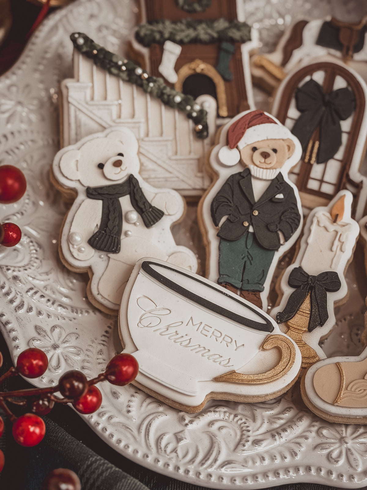 Classic Bear Blazer Cookie Cutter &amp; Stamp