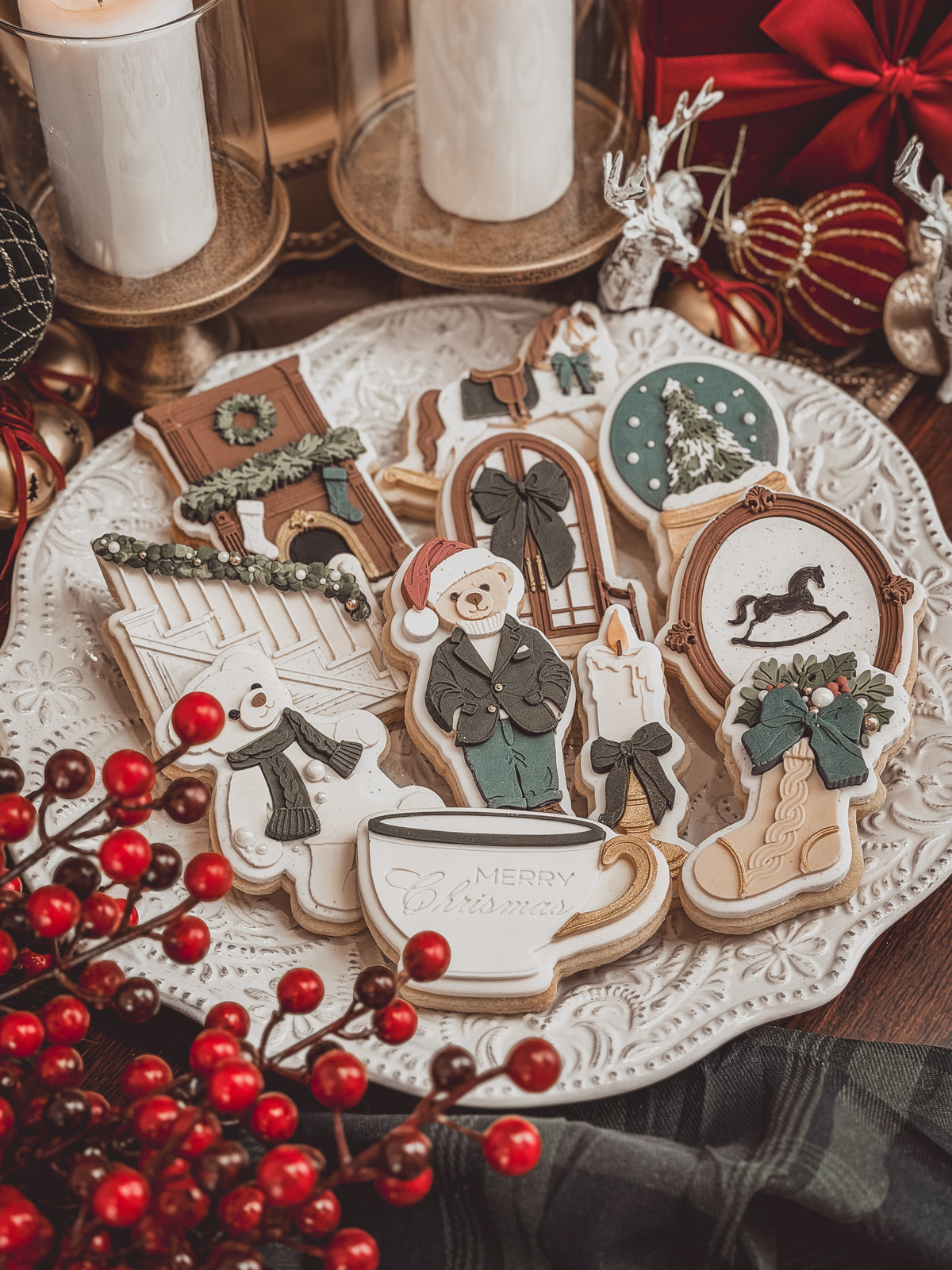 Classic Bear Blazer Cookie Cutter &amp; Stamp