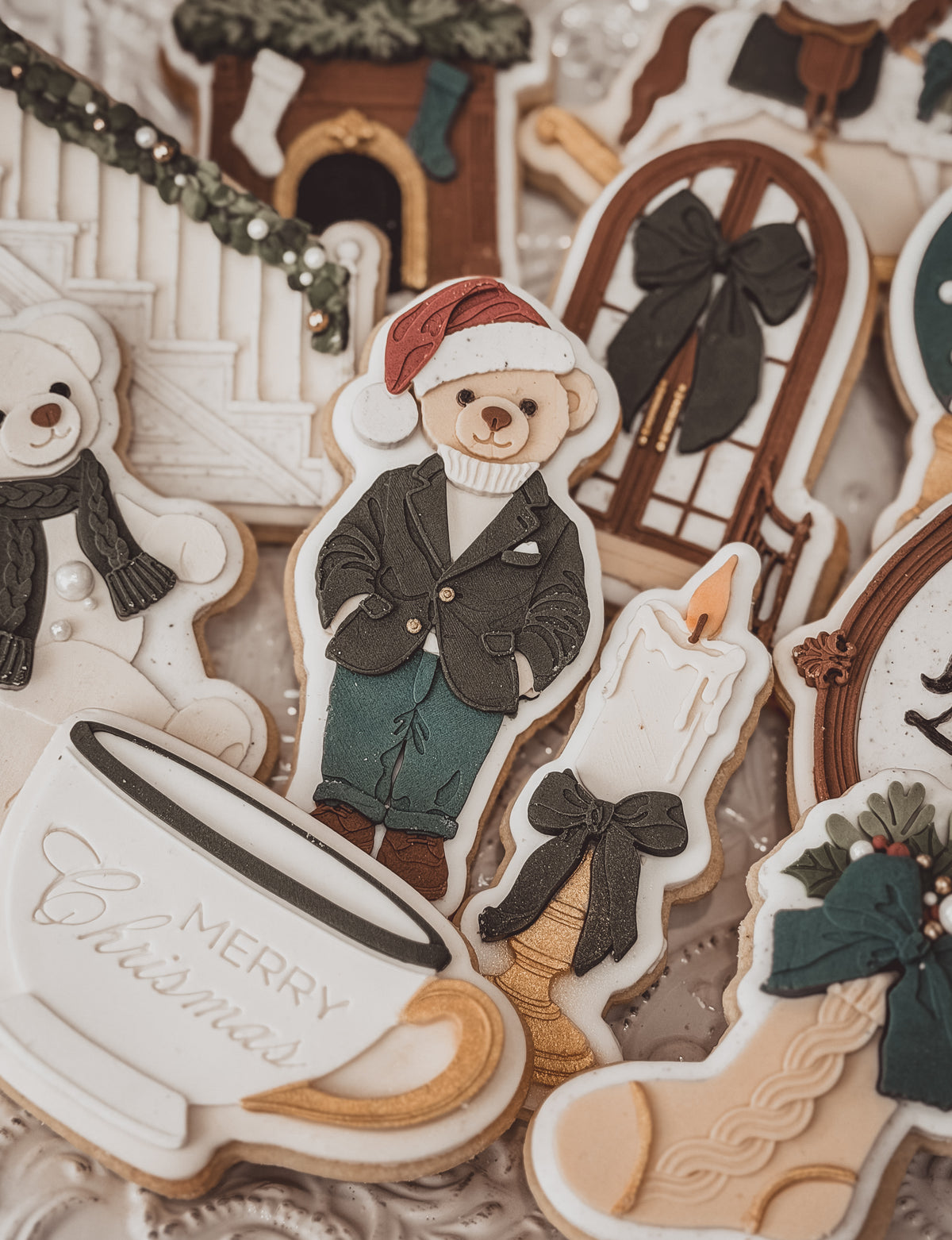 Classic Bear Blazer Cookie Cutter &amp; Stamp