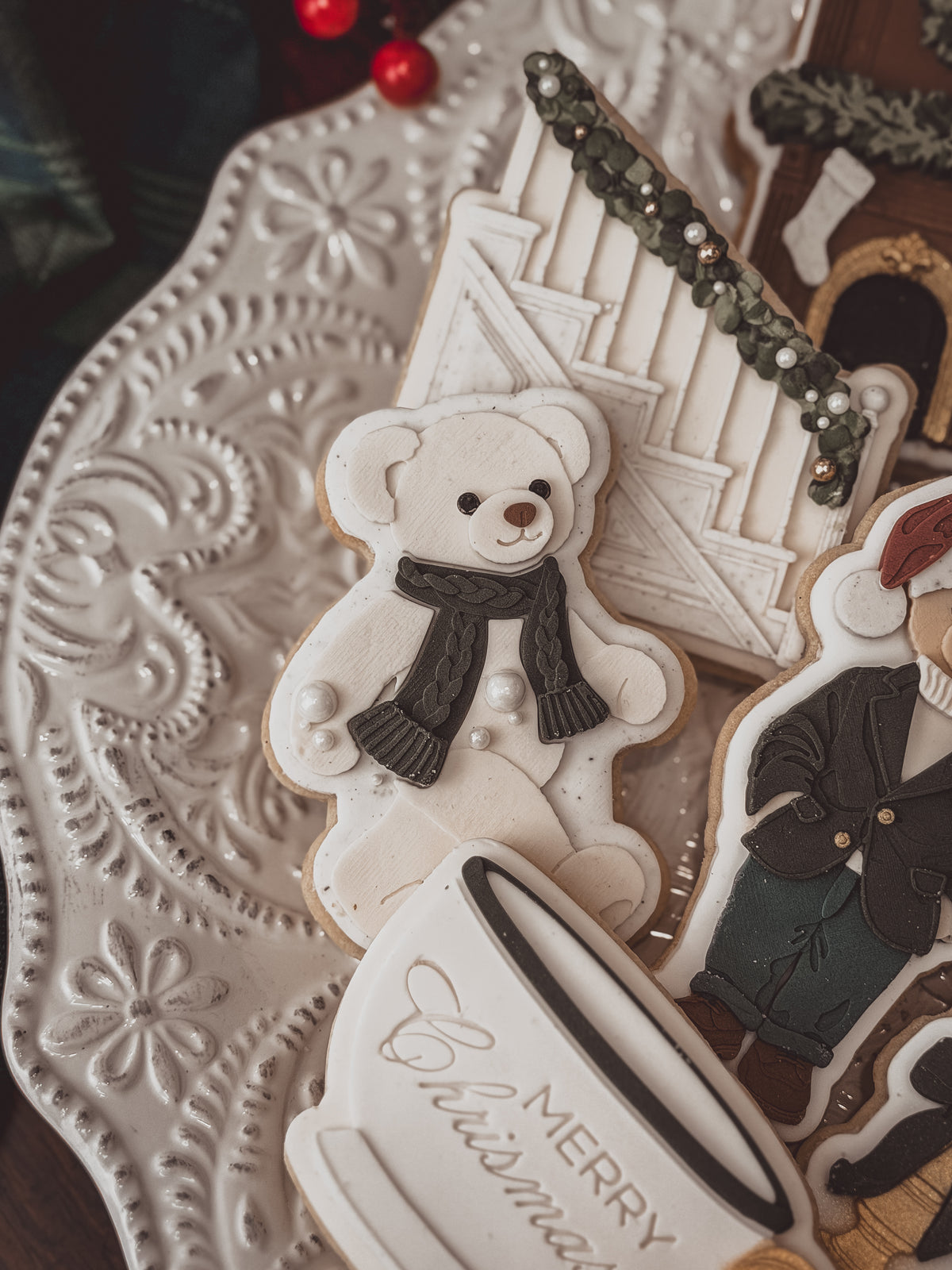 Classic Staircase Cookie Cutter &amp; Stamp