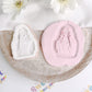 Classy Vintage Woman With Glasses Cookie Cutter & Stamp