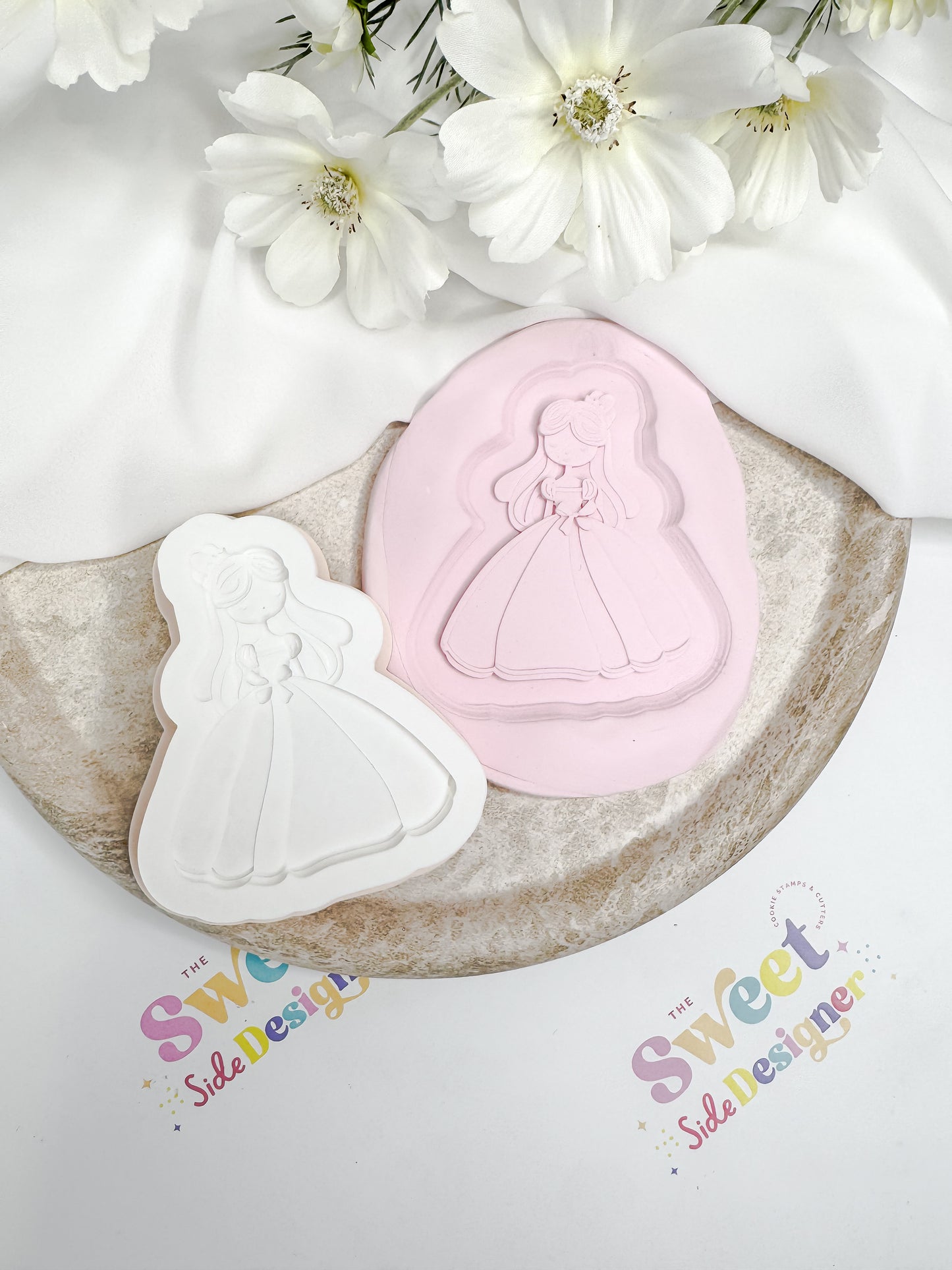 Sweet Princess Cookie Cutter & Stamp