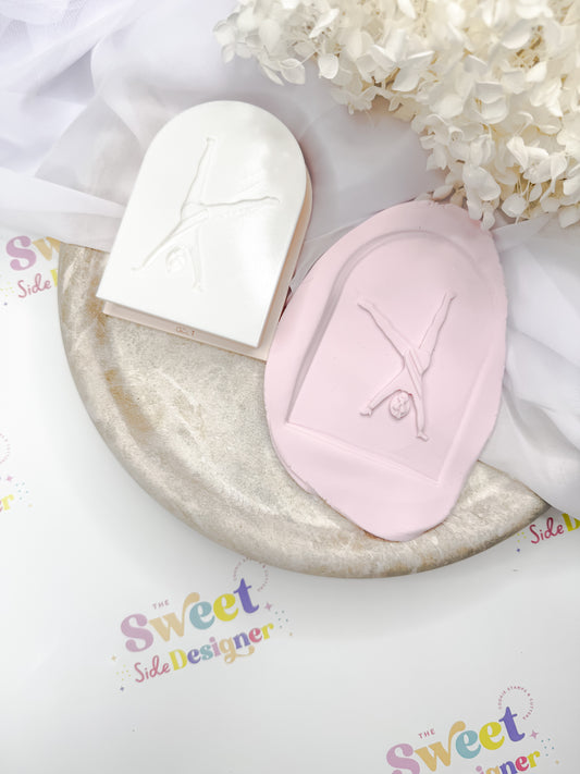 Cartwheel Cookie Cutter & Stamp