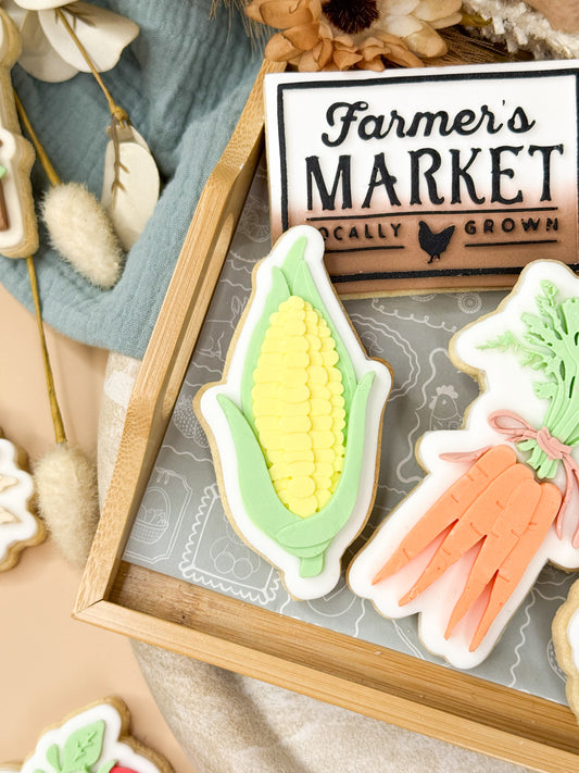 Corn Cookie Cutter & Stamp