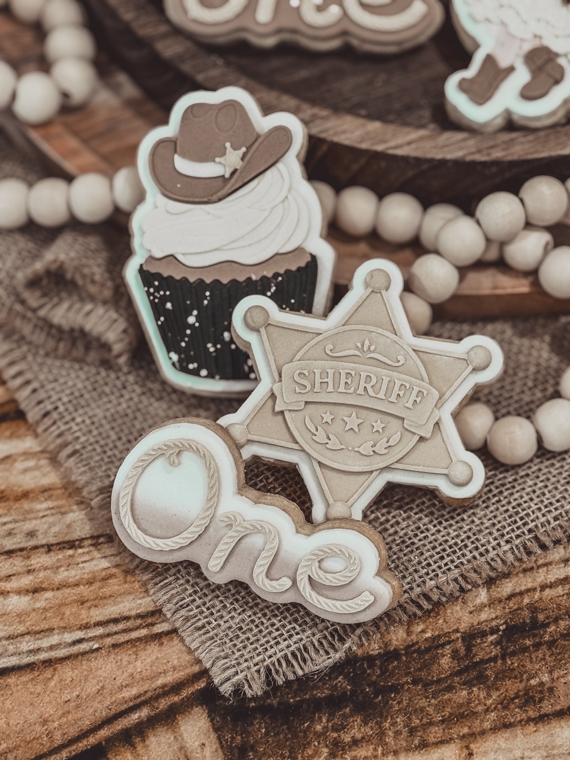 ONE Rope Font Cookie Cutter &amp; Stamp