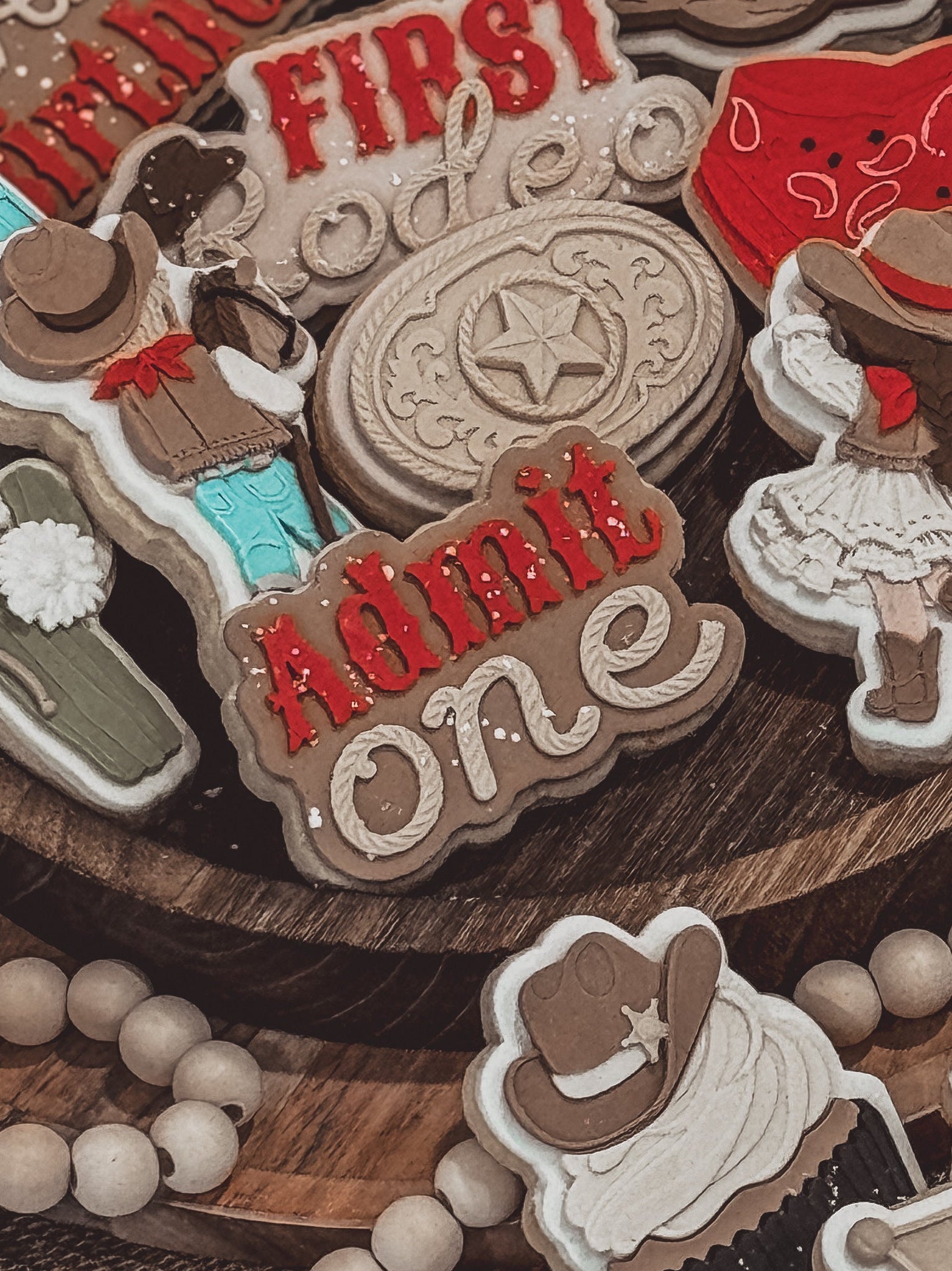 Admit ONE Cookie Cutter &amp; Stamp