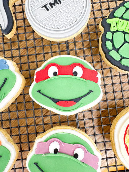 Super Turtle Cookie Stamp & Cutter