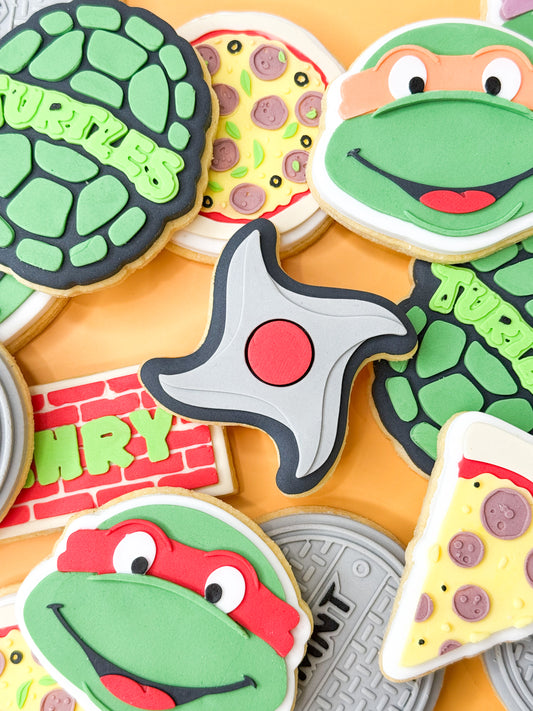 Super Turtles Weapon Cookie Cutter & Stamp
