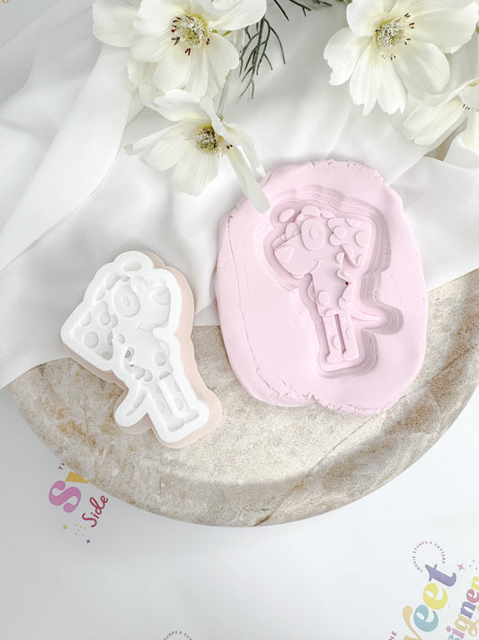 Happy Dalmation Cookie Cutter & Stamp