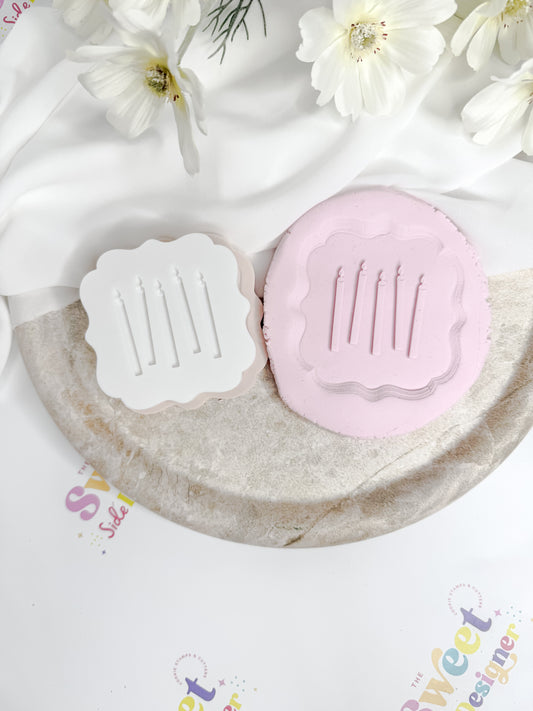 Candles Cookie Cutter & Stamp