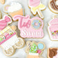 TWO Waffle Drip Cookie Cutter & Stamp