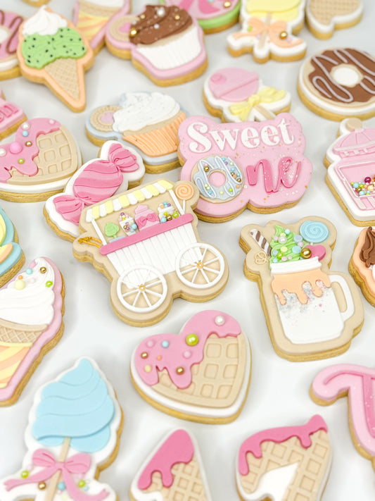 Sweet, Sassy & SEVEN Cookie Cutter & Stamp