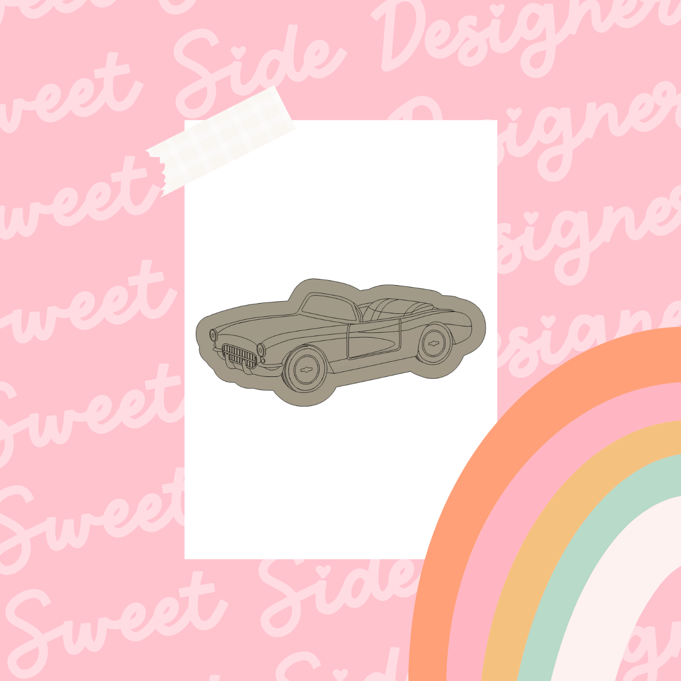 Classic Convertible Digital STL File