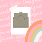 Bridgerton Letter In Envelope Plain Digital STL File
