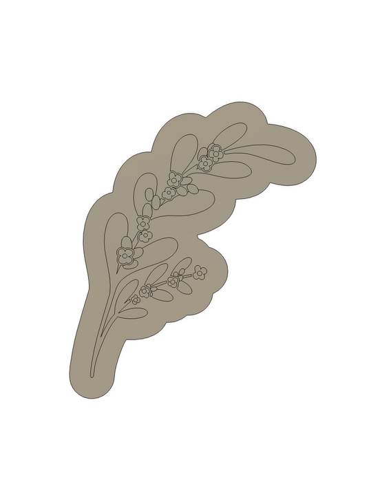 Foliage Cookie Cutter & Stamp