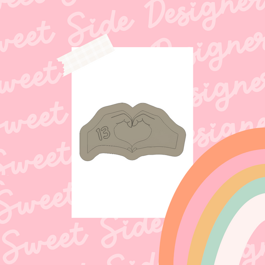 Heart Hands Digital STL File