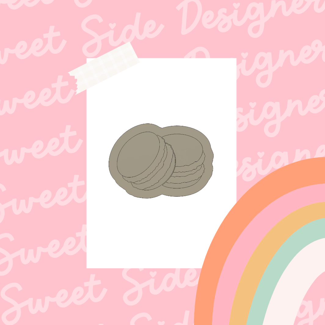 Macarons Digital STL File