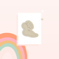 Grumpy Shoe Cookie Cutter & Stamp