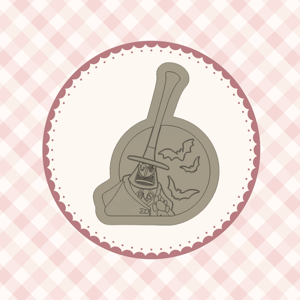 Creepy Mayor Cookie Cutter &amp; Stamp
