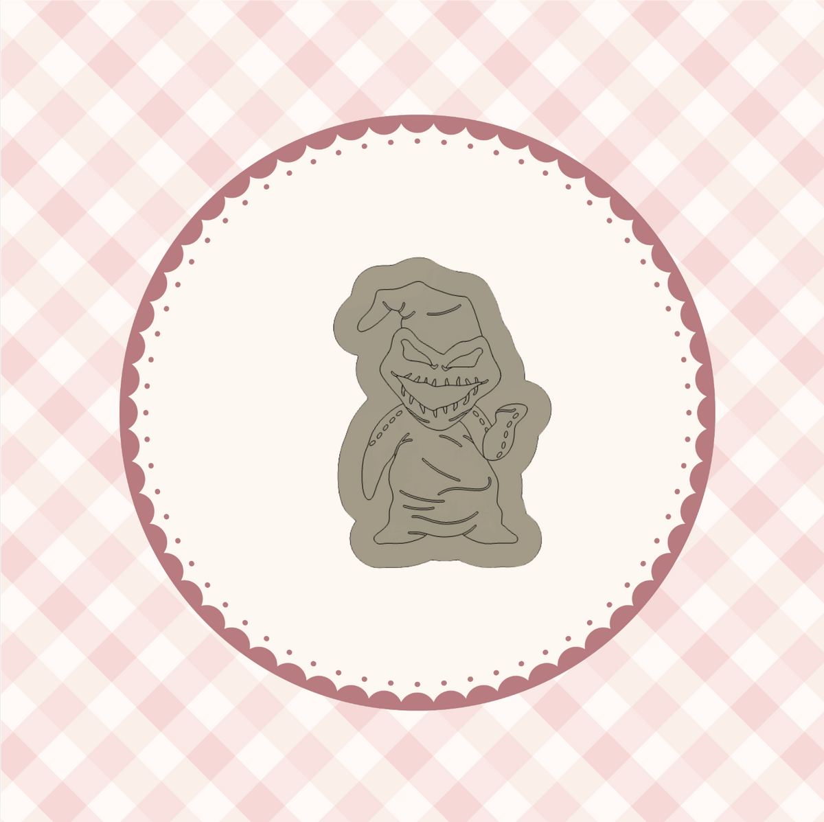 Scary Little Monster Cookie Cutter &amp; Stamp