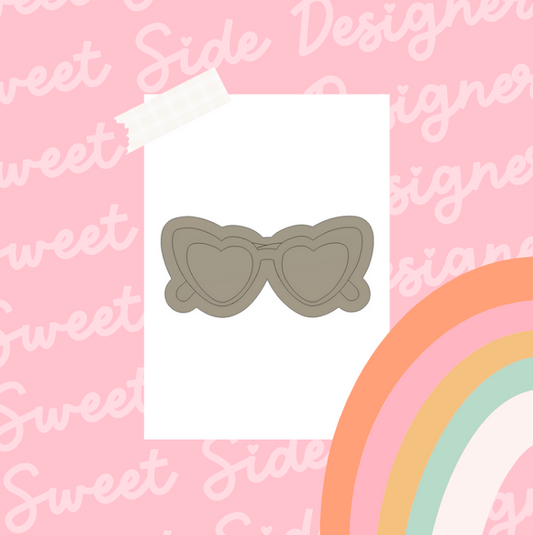 Heart Glasses Digtial STL File