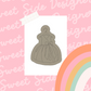 Princess Dress Digital STL FIle