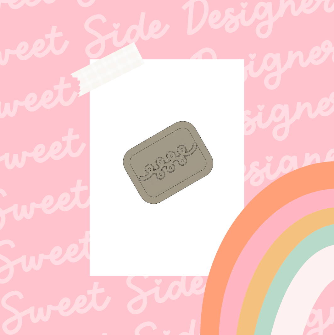 Mini Rectangle Truffle Digital STL File