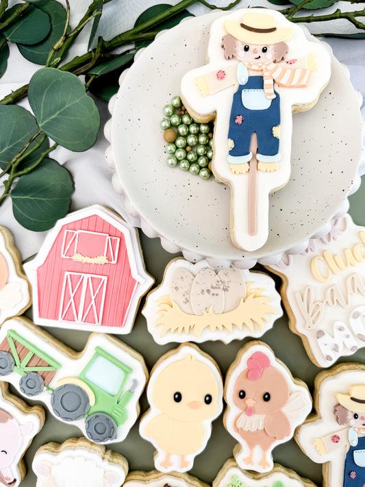Scarecrow Cookie Cutter & Stamp Digital STL File