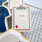 Healthcare Clipboard Cookie Stamp & Cutter