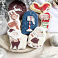 North Pole Express Mail Cookie Cutter & Stamp