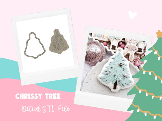 Chrissy Tree Digital STL File