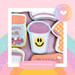 Retro Nurse Fuel Cookie Cutter & Stamp
