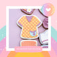 Retro Nurse Scrubs Cookie Cutter & Stamp
